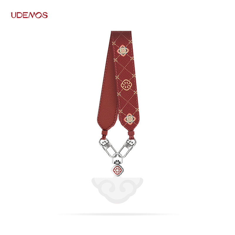 X-Doria Defense UDEMOS Ruyi Oriental Aesthetic Leather Hand Strap Phone Lanyard