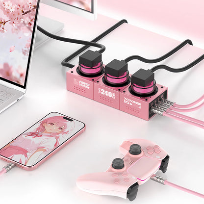 Mfish E-Tank Power Station 240W GaN PD Desktop Charger