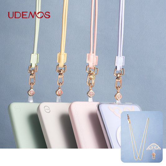 X-Doria Defense UDEMOS Genuine Leather Crossbody Strap Phone Lanyard