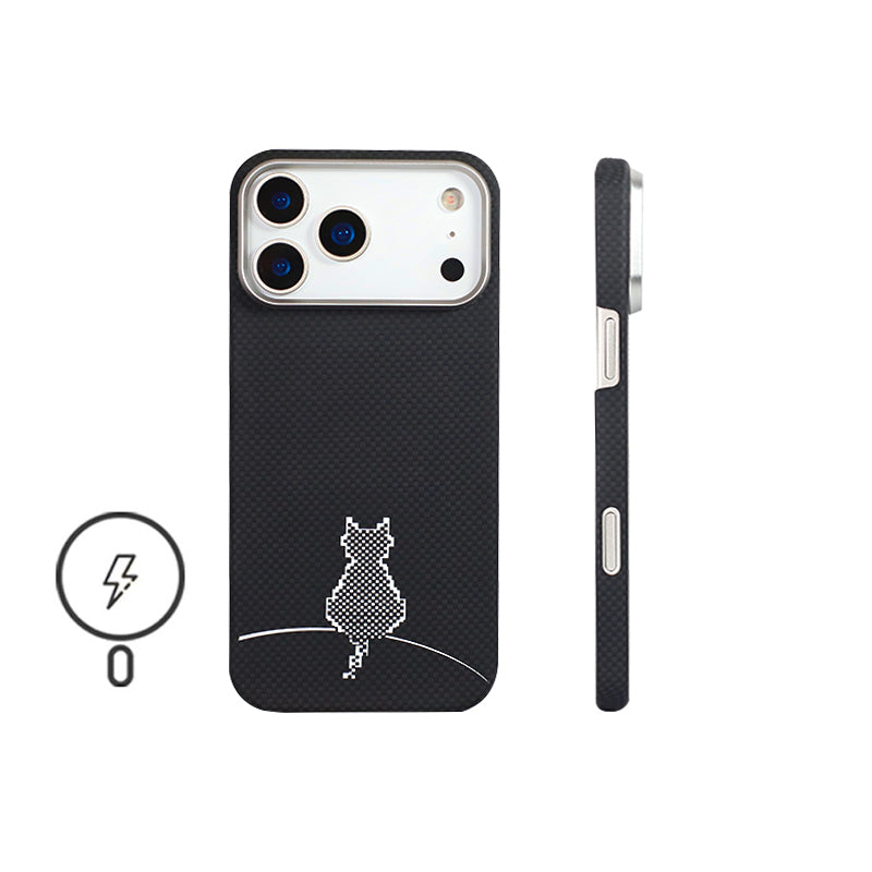 Armor King MagSafe Luxury Pure Aramid Fiber Slim Light Case Cover for Apple iPhone 17 series