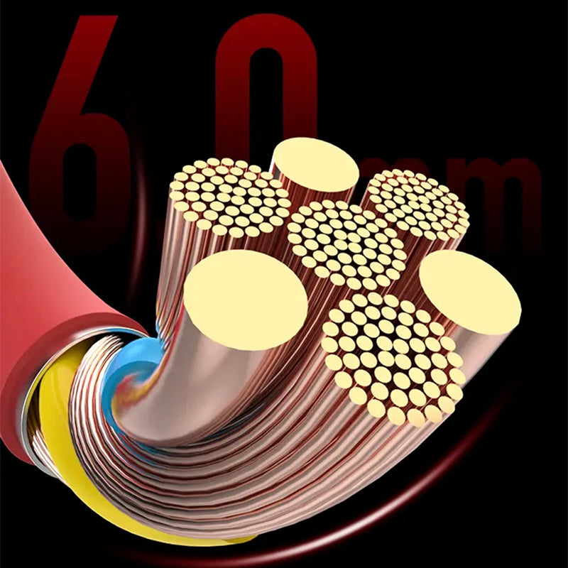 MfiSh Power Viper Type-C to Type-C/Lightning 20cm Data Cable Charging Line