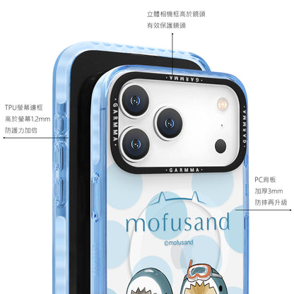 GARMMA mofusand Companionship MagSafe Premium Military Grade Drop Tested Impact Case Cover