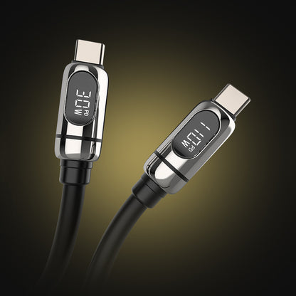 Mfish Gemini Dragon 140W USB-A+USB-C to Type-C*2 Data Cable Charging Line