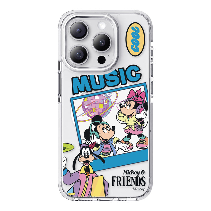 Disney Animation Collage MagSafe Shockproof Transparent Protective Cover Case