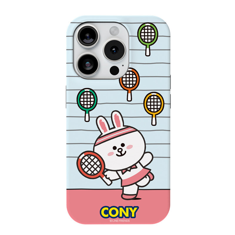 Line Friends Tennis Dual Layer TPU+PC Shockproof Guard Up Combo Case Cover