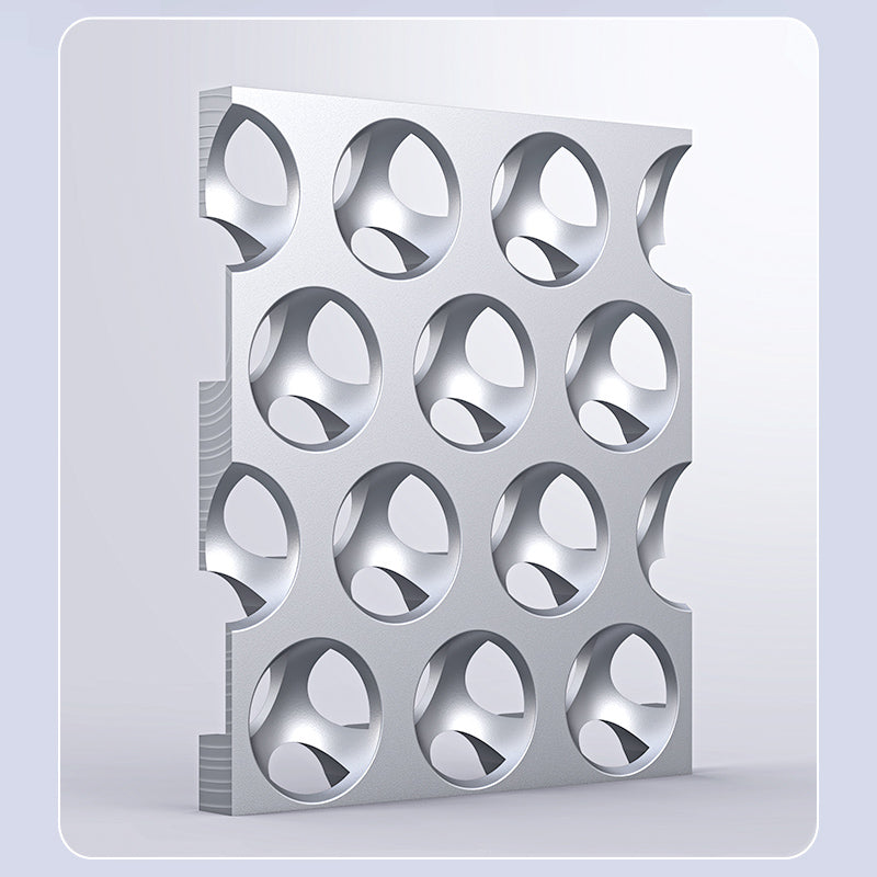 Armor King Aluminum Alloy Heat Dissipation Aromatherapy Protective Cover Case for Apple iPad