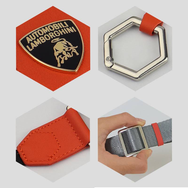 Lamborghini Temerario Crossbody Webbing Strap Phone Lanyard - TE D1