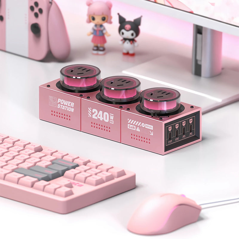 Mfish E-Tank Power Station 240W GaN PD Desktop Charger