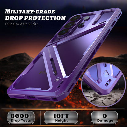 Luphie Warrior Armor Military-Grade Drop Protectioon Aluminum Alloy Heat Dissipation Metal Case Cover