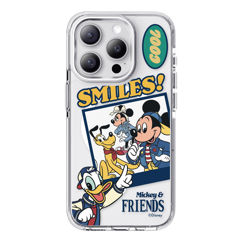 Disney Animation Collage MagSafe Shockproof Transparent Protective Cover Case