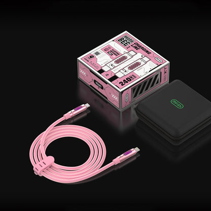 MfiSh Aroma Bee 240W Type-C to Type-C Aromatherapy Data Cable Charging Line