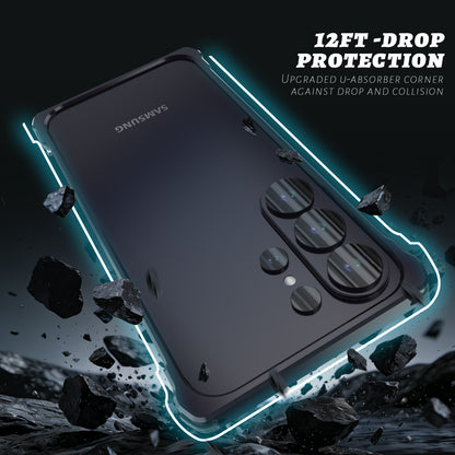 Luphie Slim Light Shockproof Snap-on Aluminum Metal Bumper Case Cover