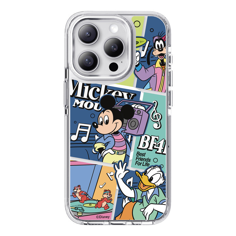 Disney Animation Collage MagSafe Shockproof Transparent Protective Cover Case