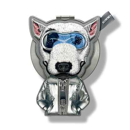 Nimmy Cool Glasses 2.0 Cute Pets 3D Embroidery Magnetic Bracket Phone Holder