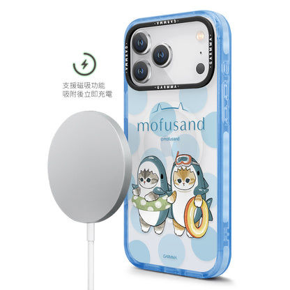 GARMMA mofusand Companionship MagSafe Premium Military Grade Drop Tested Impact Case Cover