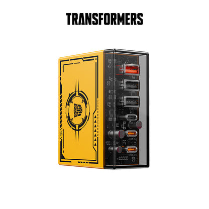 Transformers GaN PD 65W High Power 3*Type-C + 3*USB-A 6-Port Fast Charger