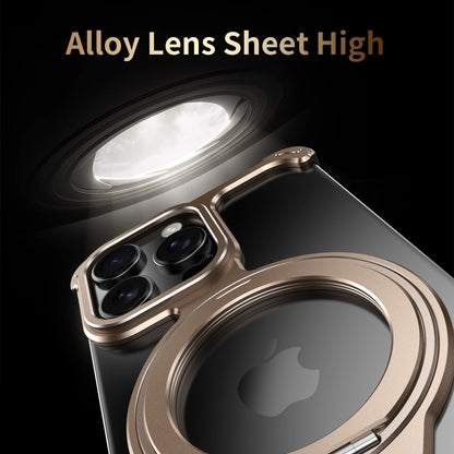 Armor King X-Line MagSafe Pivot Ring Stand Air Cushion Metal Case Cover