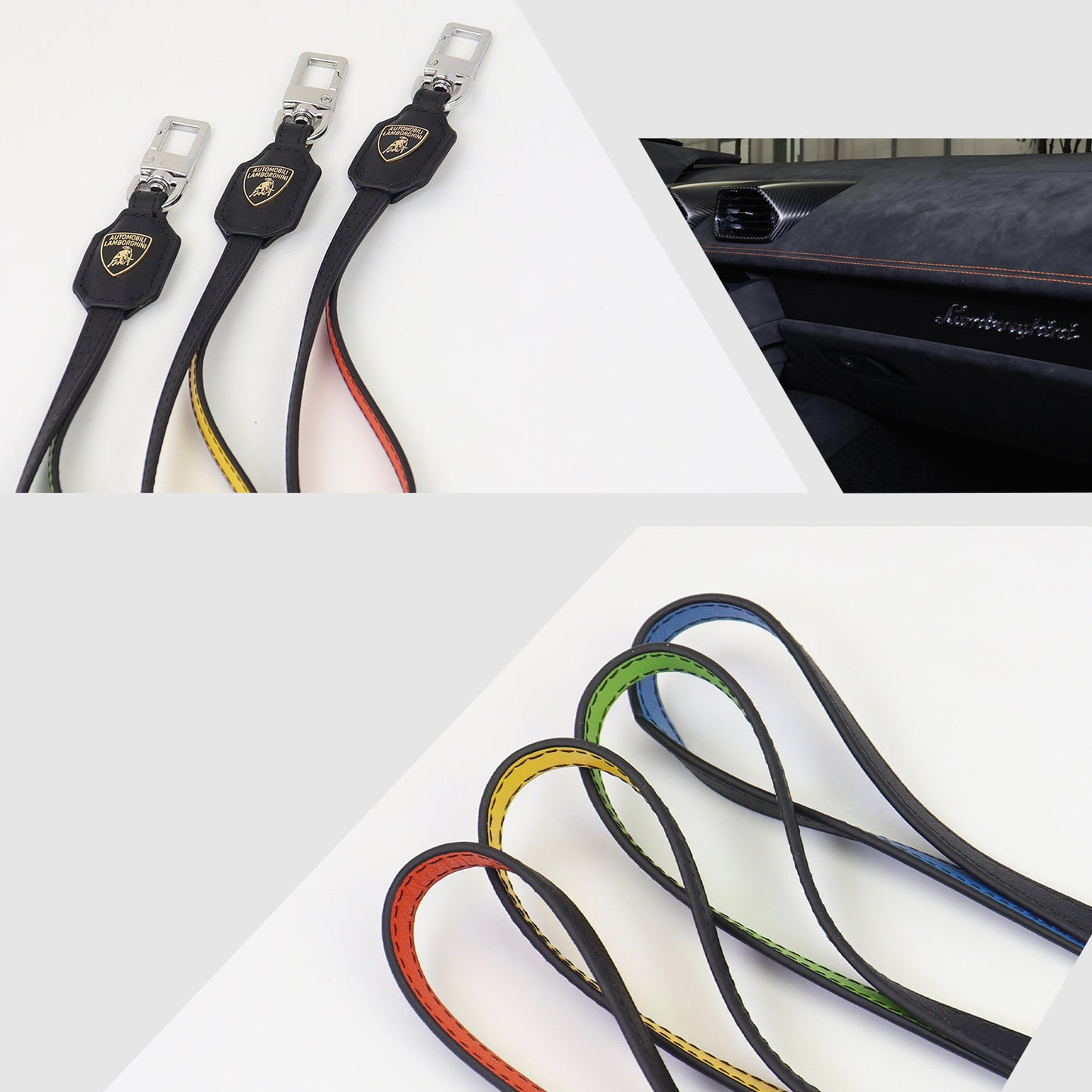 Lamborghini Leather Hand Strap Phone Lanyard - TE D1