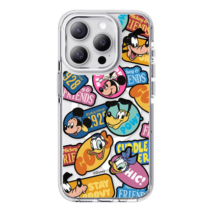 Disney Animation Collage MagSafe Shockproof Transparent Protective Cover Case