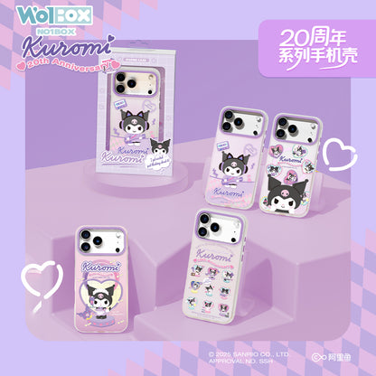 Sanrio Kuromi's 20th Anniversary MagSafe All-inclusive Shockproof IMD Protective Case Cover