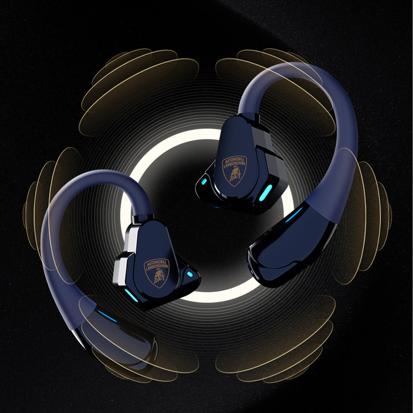 Lamborghini Bluetooth 6.0 True Wireless Earphones OWS Open Ear Earbuds - Sián Roadster D1