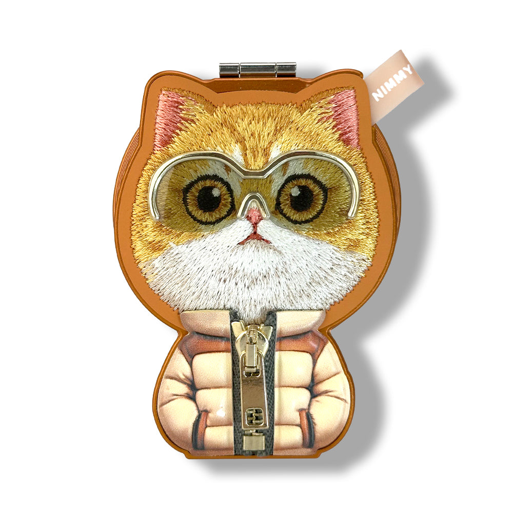 Nimmy Cool Glasses 2.0 Cute Pets 3D Embroidery Magnetic Bracket Phone Holder