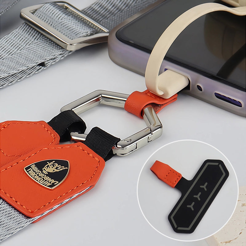 Lamborghini Temerario Crossbody Webbing Strap Phone Lanyard - TE D1