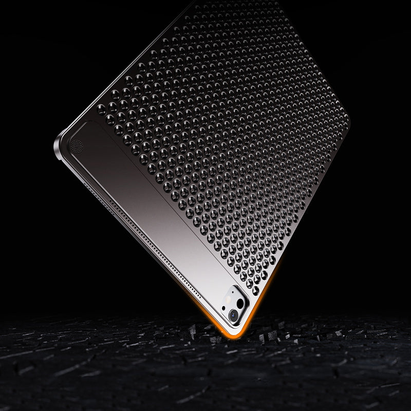 Armor King Aluminum Alloy Heat Dissipation Aromatherapy Protective Cover Case for Apple iPad