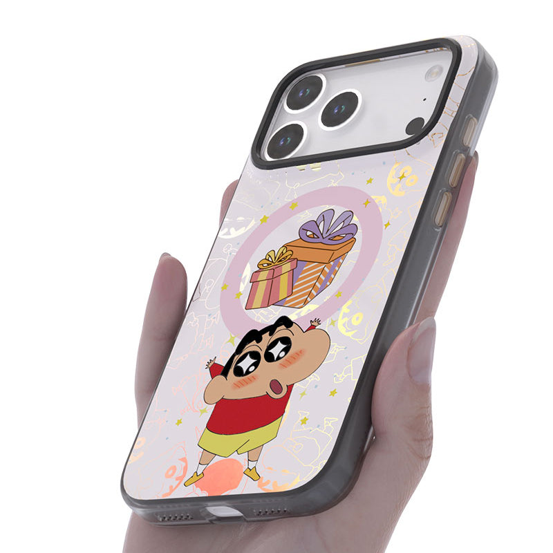 Mikalen Crayon Shin-chan MagSafe All-inclusive IMD Shockproof Protective Case Cover