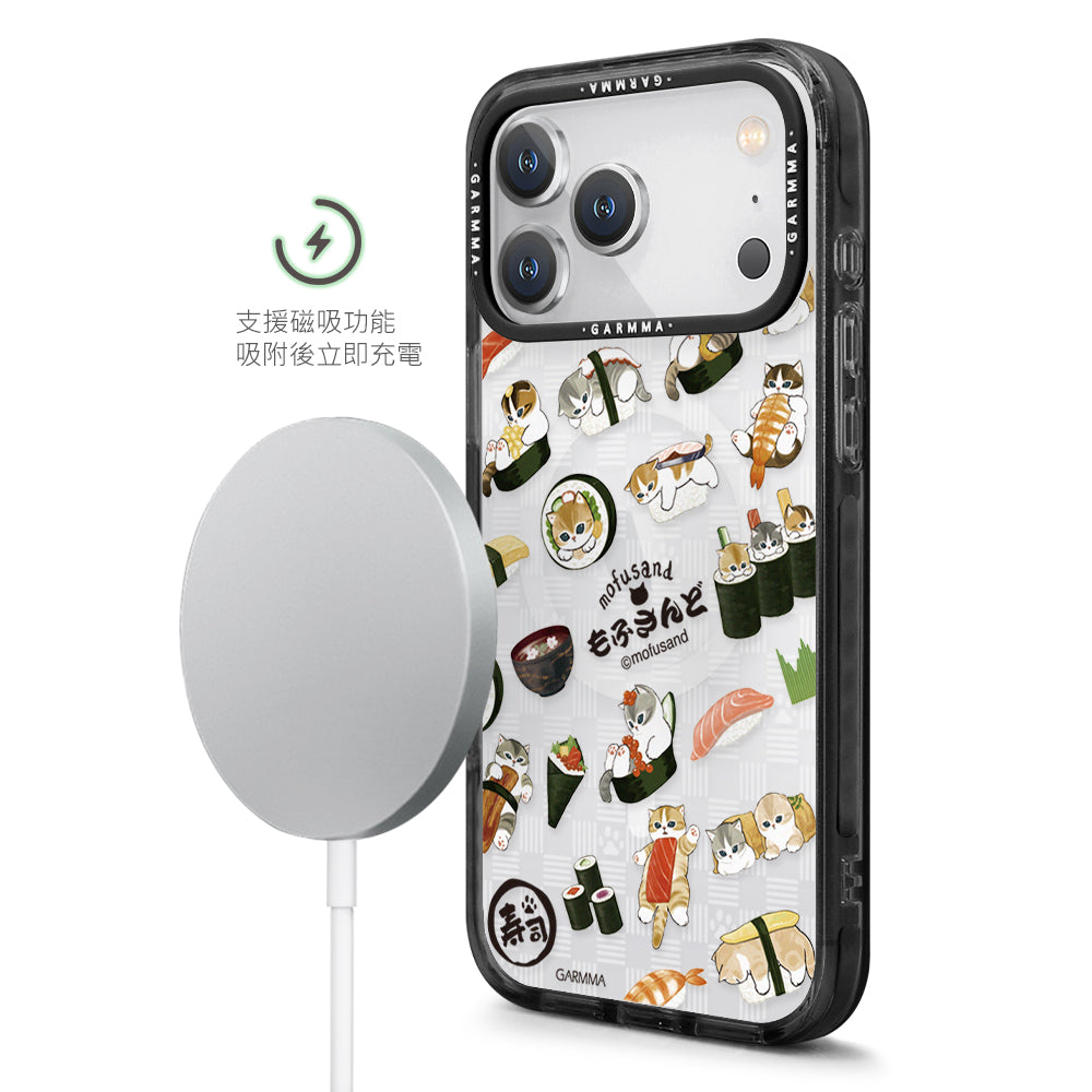 GARMMA mofusand Companionship MagSafe Premium Military Grade Drop Tested Impact Case Cover