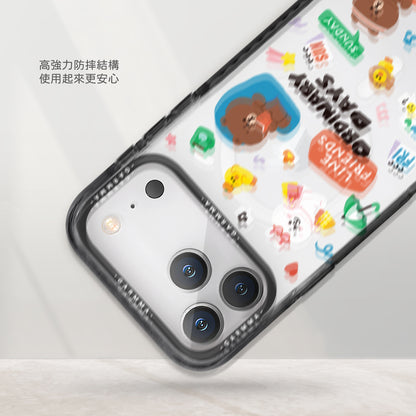 GARMMA Line Friends Ordinary Days MagSafe Premium Military Grade Drop Tested Impact Case Cover