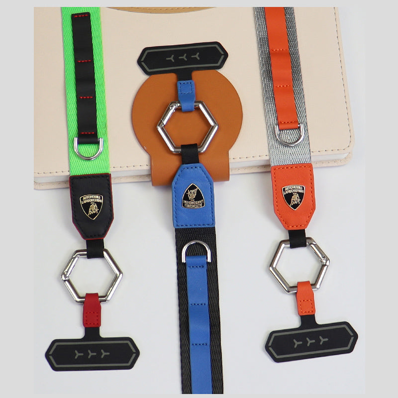 Lamborghini Temerario Crossbody Webbing Strap Phone Lanyard - TE D1