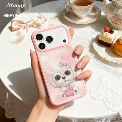 Nimmy Big Eyes Pets Cute 3D Embroidery Case Cover