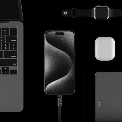 MfiSh Power Viper 240W 40Gbps USB4 Thunderbolt Type-C Data Cable Charging Line