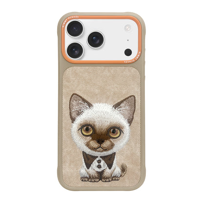 Nimmy Big Eyes Pets Cute 3D Embroidery Case Cover