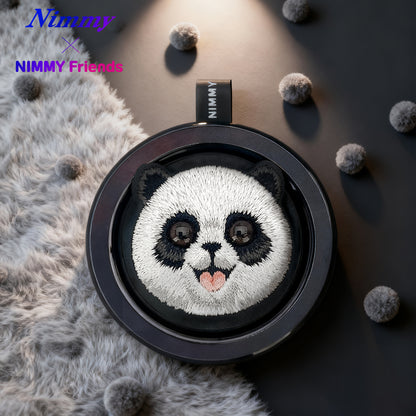 Nimmy Big Eyes Cute Pets 3D Embroidery Magnetic Bracket Phone Holder