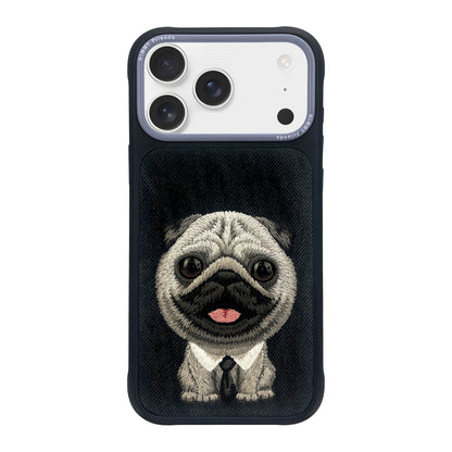 Nimmy Big Eyes Pets Cute 3D Embroidery Case Cover