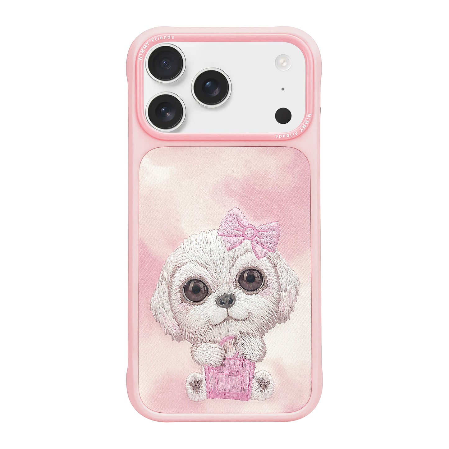 Nimmy Big Eyes Pets Cute 3D Embroidery Case Cover