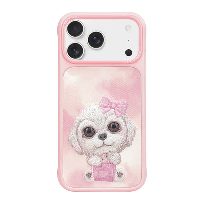 Nimmy Big Eyes Pets Cute 3D Embroidery Case Cover