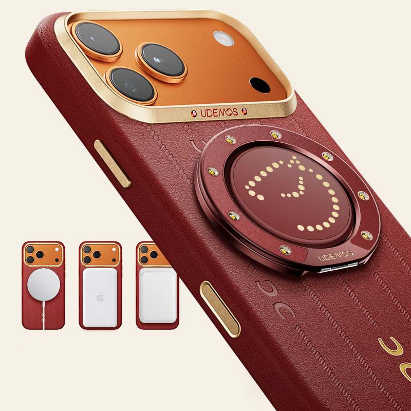 X-Doria Defense UDEMOS Windwalker MagSafe Pura-Tex Vegan Leather Art Case Cover