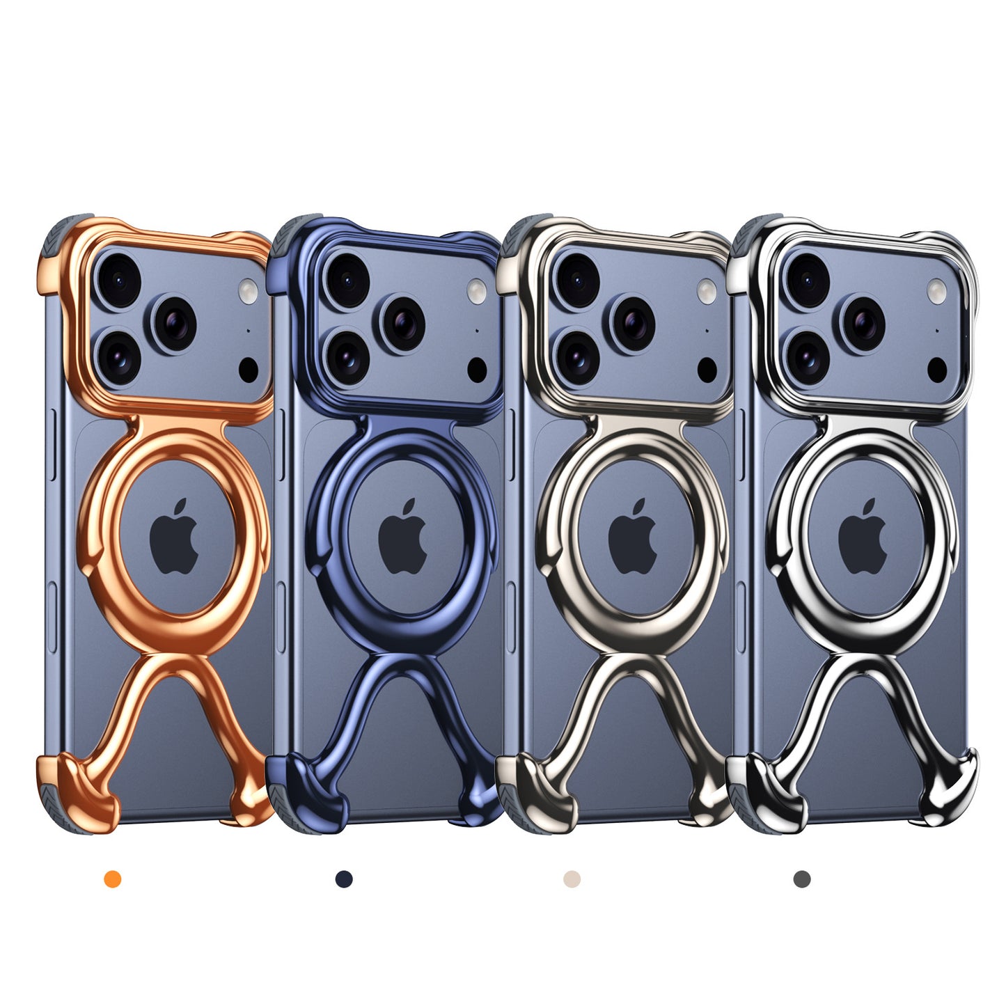 Armor King Chivalry MagSafe Air Cushion Liquid Metal Case Cover