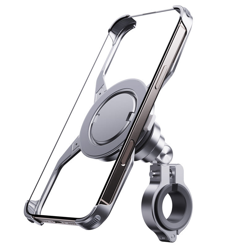 Armor King Magnetic iPhone Holder with Protective Case Bicycle Navigation Bracket Motorcycle Riding Mount