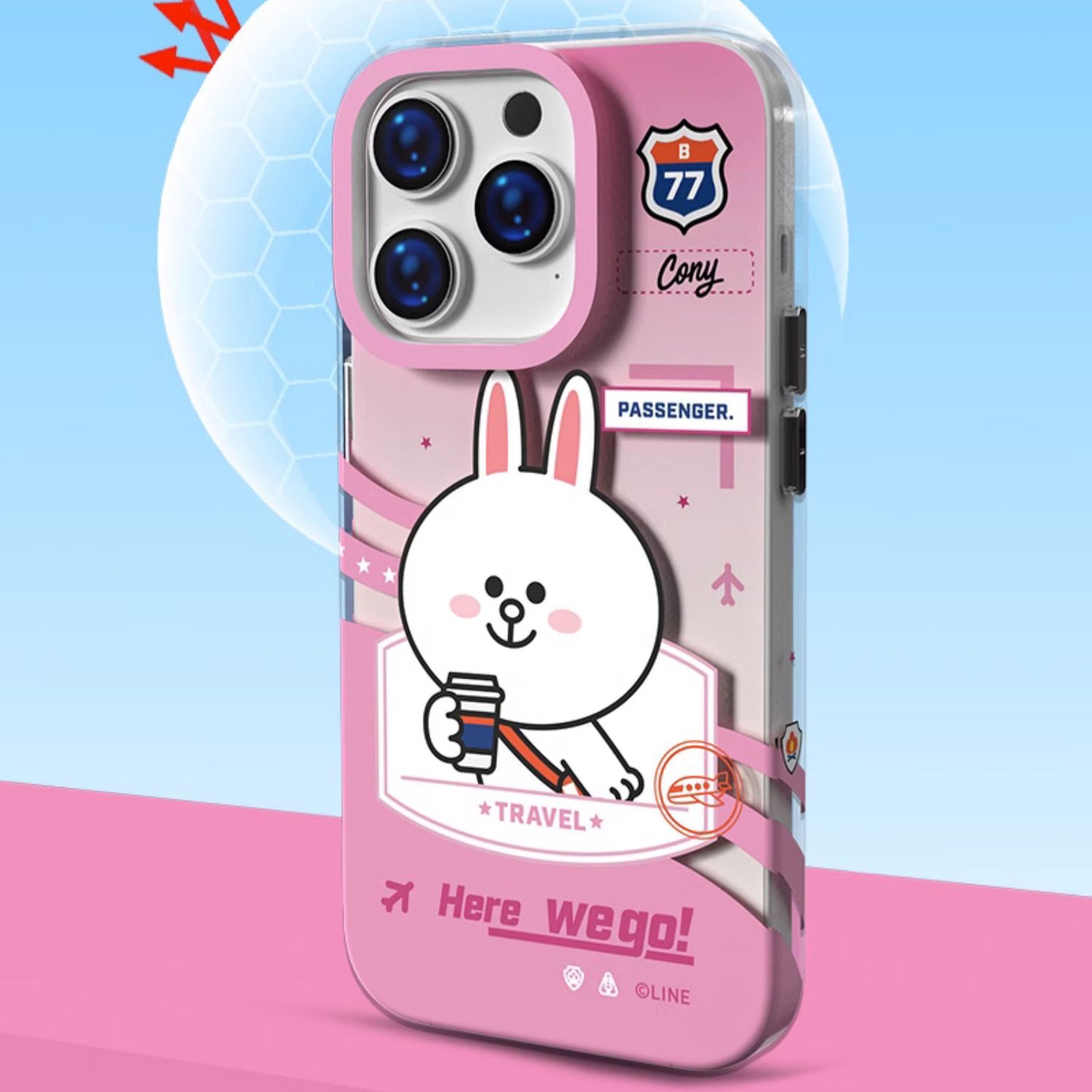 Line Friends All-inclusive Shockproof IMD Protective Case Cover