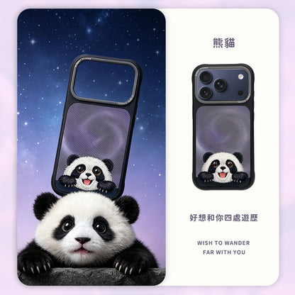 Nimmy Floppy Big Eyes Cute Pets MagSafe Embroidery Case Cover