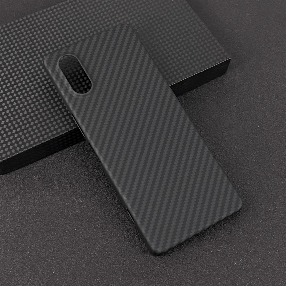 Oatsbasf Luxury Pure Carbon Fiber Case for SONY Smartphones