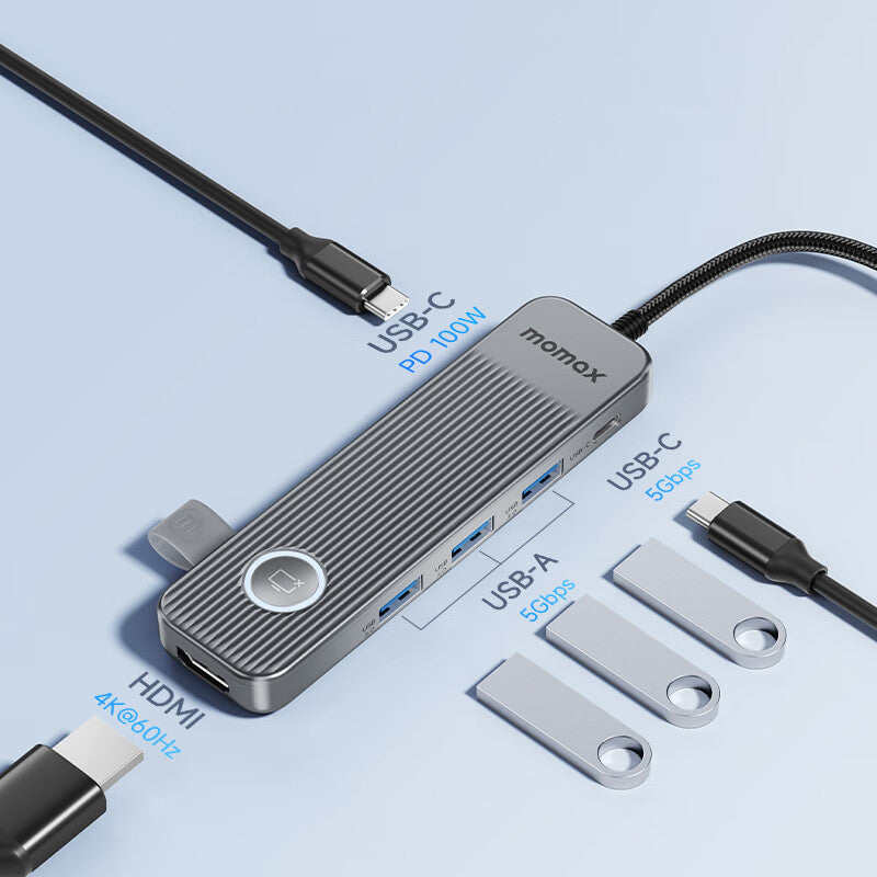 MOMAX ONELINK Mutil-funtion USB-C Hub