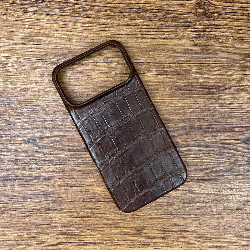 i-idea Handmade Luxury Crocodile Skin Genuine Leather Case Cover