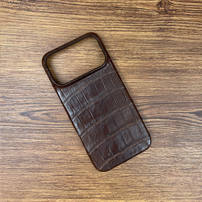 i-idea Handmade Luxury Crocodile Skin Genuine Leather Case Cover