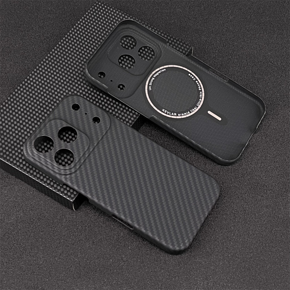 Oatsbasf MagSafe Luxury Pure Aramid Fiber Case for Apple iPhone 17 series