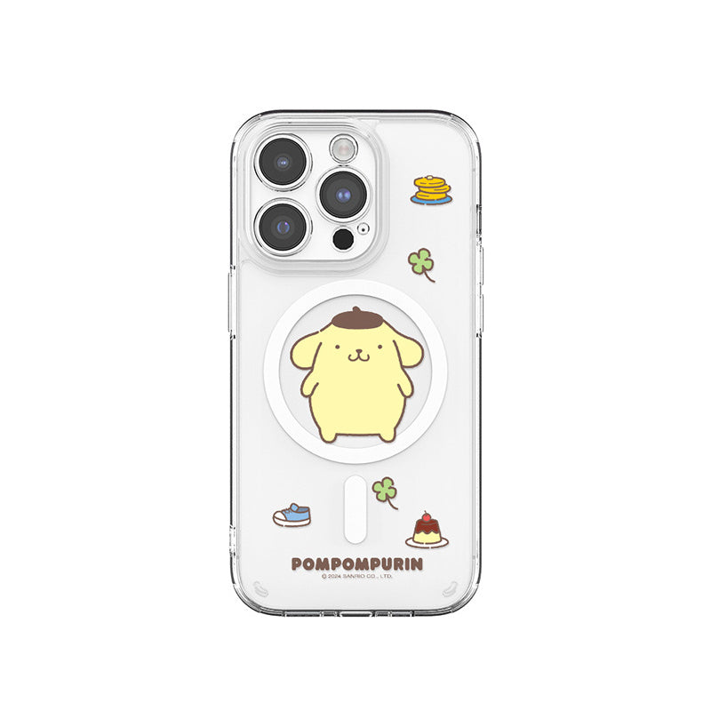 Sanrio Characters Lens Guard MagSafe Shockproof Transparent Case Cover